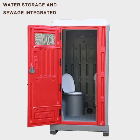 Plastic Material Mobile Portable Toilet Cabin For Bathroom Mobile Toilets