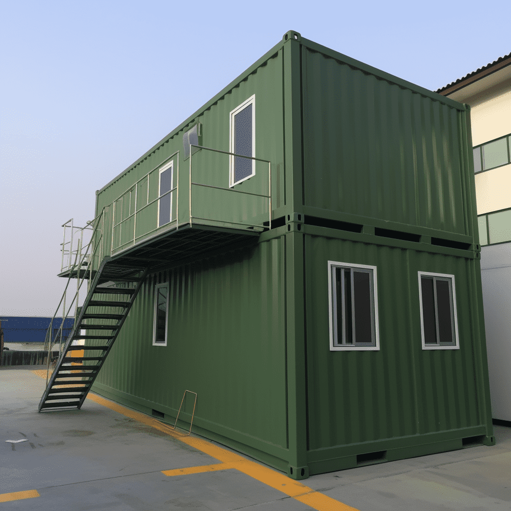 Enjoy the freedom of off-grid living with our self-sufficient flat pack container home - harnessing renewable energy sources.