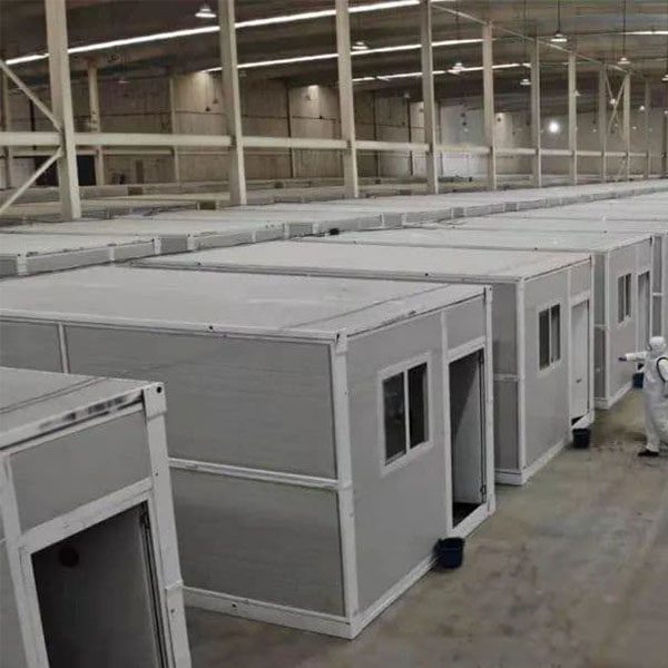 Folding Container House Project For Isolation Modular Hospital