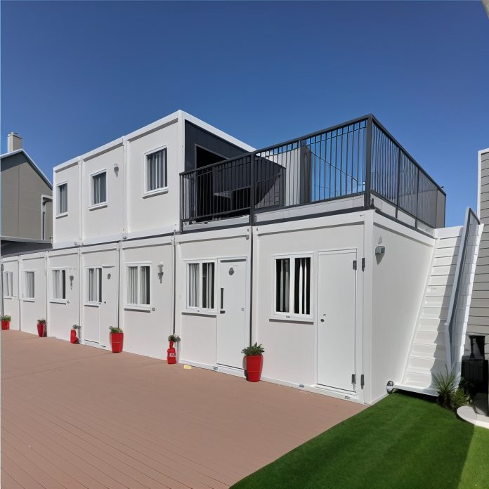 Adaptable Container House With Customized Parking And Housing Solutions