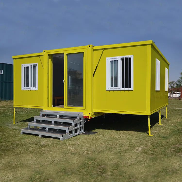 High Quality Cheap Manufactured Prefab Expandable Container House