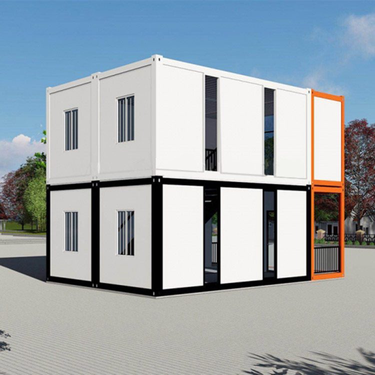 Redefine urban living with our space-efficient flat pack container houses - modern homes for compact city living.