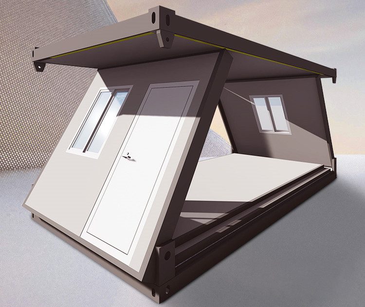 Versatile and Compact - Foldable Container Living.