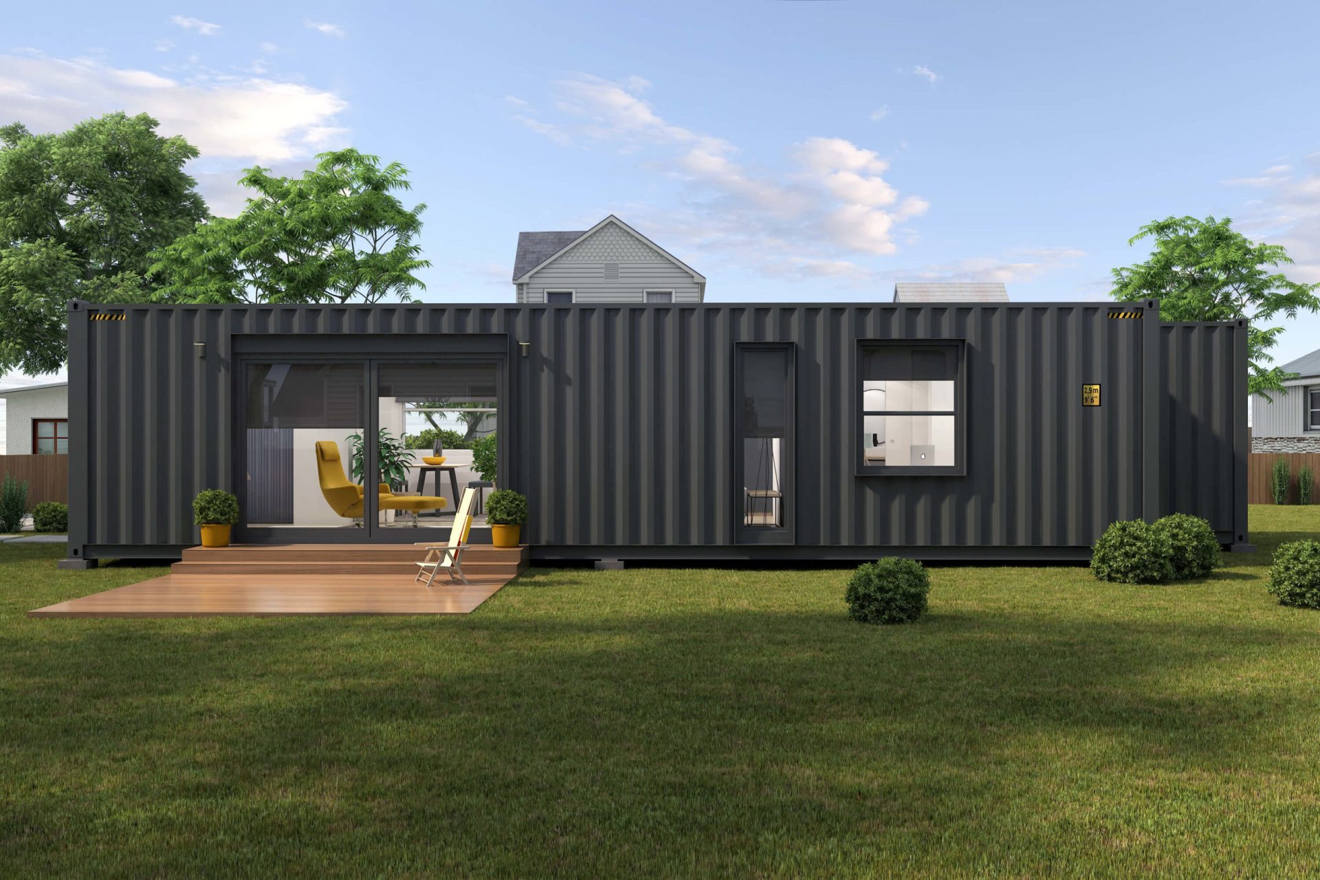 The Shipping Container Furnished Walkthrough