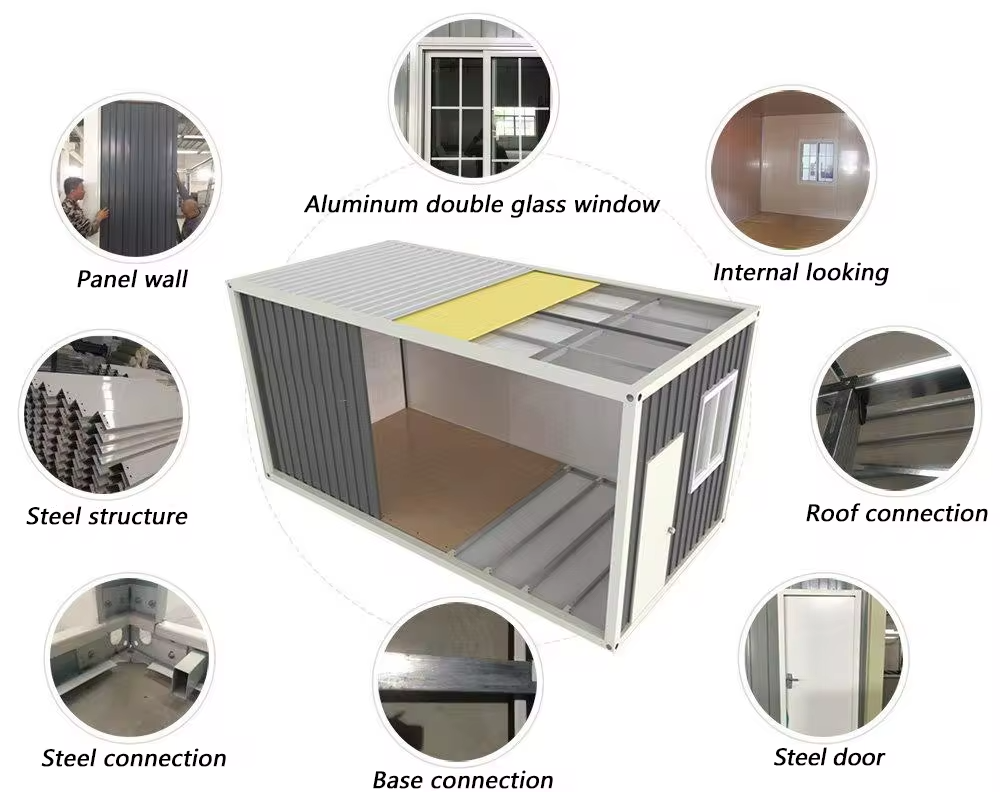 flat pack container house