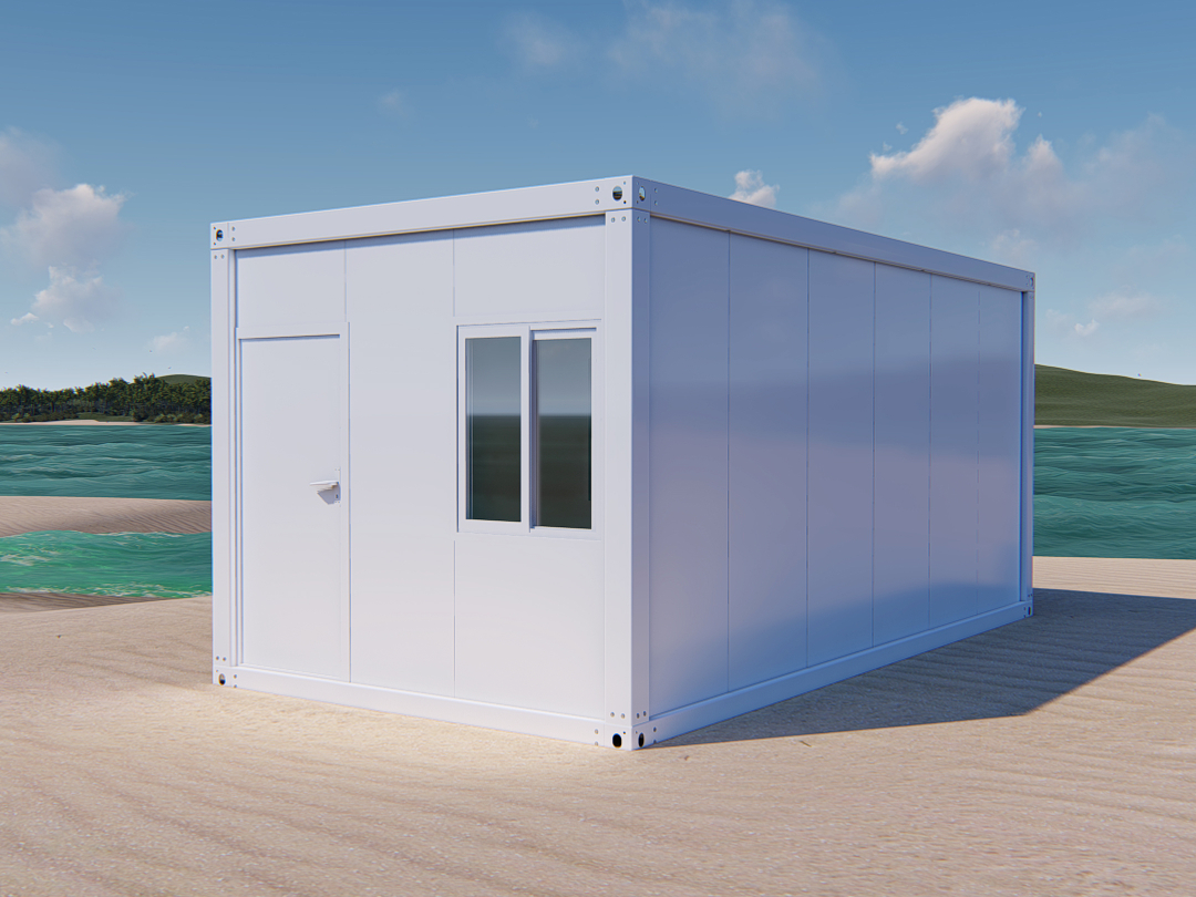 Quick-assemble detachable container houses